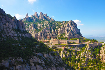 Fototapeta na wymiar mountain Montserrat Spain 3