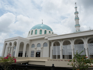 Kuching Floating Mosque (Masjid India), Sarawak, Malaysia