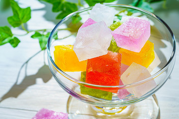 琥珀糖 宝石寒天