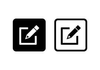 Edit icon, Pencil icon, sign up Icon vector. symbol for web site Computer and mobile vector.
