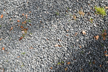 Steine oder Schotter als hintergrund