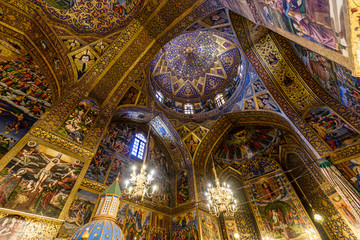 Fototapeta na wymiar Holy Savior Armenian Cathedral, Isfahan, Iran 