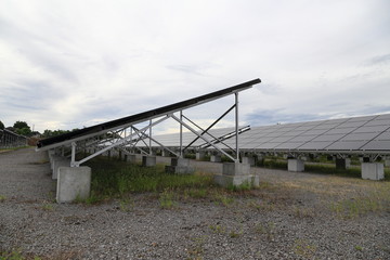Obraz premium solar power system in Japan