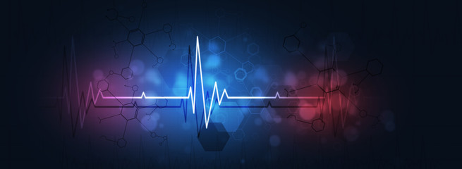 medical heart beat illustration