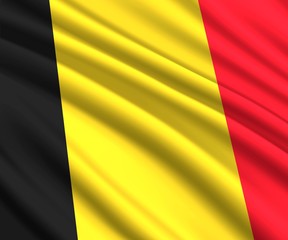 Obraz premium 3d waving flag