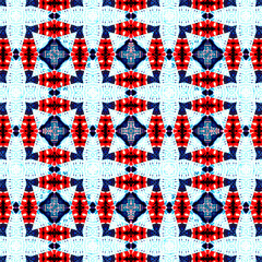 Fototapeta premium Geometric and abstract background texture design, futuristic background pattern, colorful kaleidoscope background and islamic ottoman art