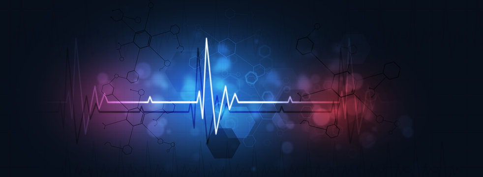 Medical Heart Beat Illustration