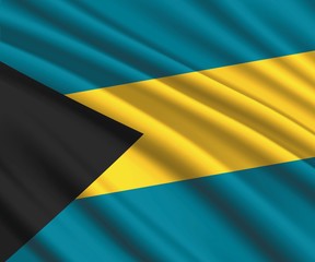 Obraz premium 3d waving flag