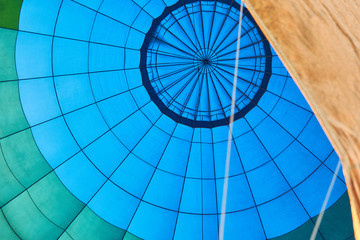 View of the balloon inside.