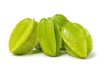 Carambole on white background