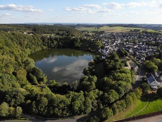 Flugbild Ulmener Maar