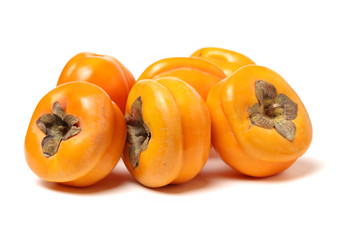 persimmon on a white background 