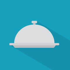 food tray icon- vector illustration