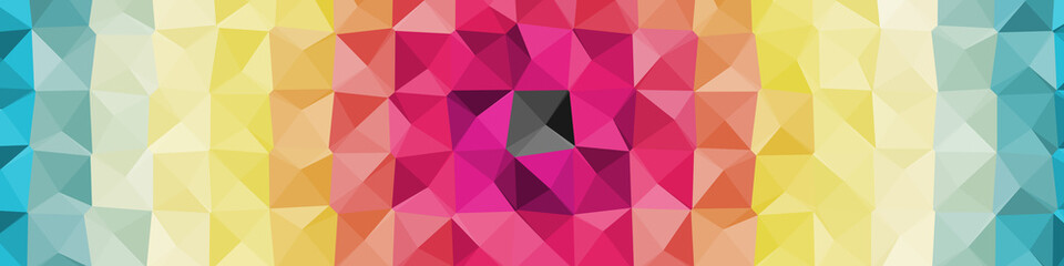 Abstract Delaunay Voronoi trianglify Generative Art background illustration