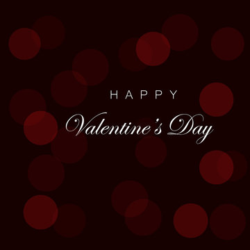 Valentine day background, vector illustration