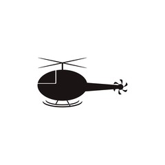Helicopter logo template icon design