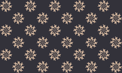 Snowflake Pattern Background