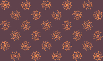 Snowflake Pattern Background