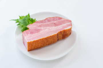 ベーコン　ブロック