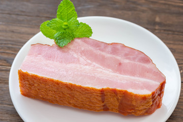 ベーコン　ブロック