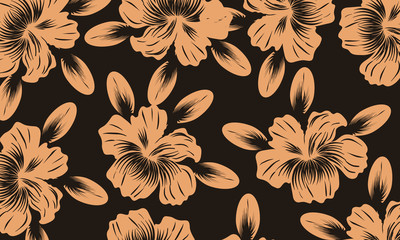 Colorful Flower Pattern Background