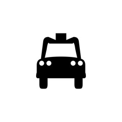 Taxi icon. city transport sign