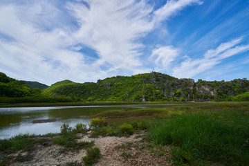 sam roi yod national park of thailind in daytime