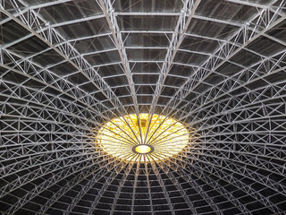 Roof of a sports stadium