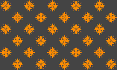 Fototapeta na wymiar Snowflakes Pattern Design