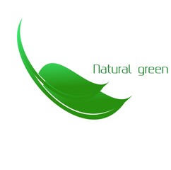 green leaf logo