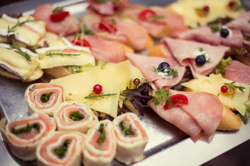 Essen am Buffet