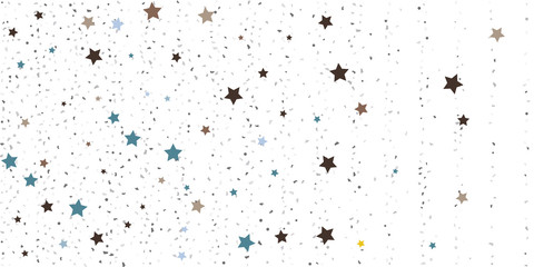 Abstract flying confetti.