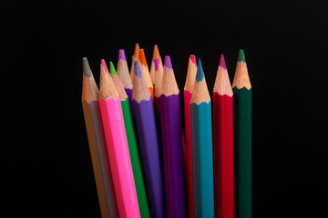 colorful pencils
