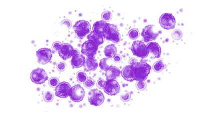 Abstract purple watercolor background for your design, watercolor background concept, vector.