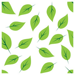 simple seamless pattern a leaf design vector