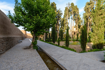 Fin Garden, historical persian garden, in Kashan, Iran