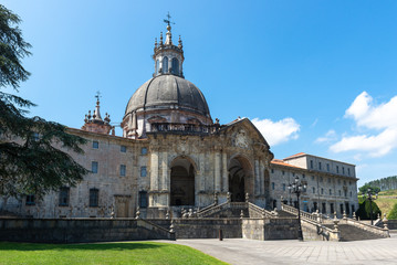 Fototapeta na wymiar Sanctuary of Loyola, Azpeitia in Basque Country, Spain