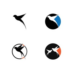 Bird Logo Template vector illustration