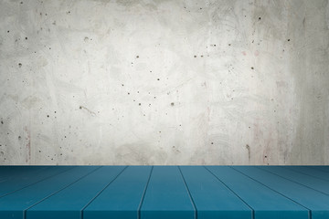 Cement wall is break .Old Gray Cement Wall and floor backgrounds, room, interior, display products.