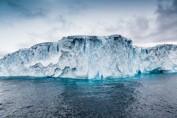 Table top iceberg in Antarctica, near Danko island