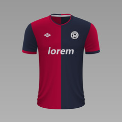 Realistic soccer shirt 2020