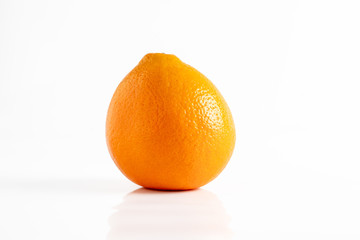 Orange fruit isolated over a white background