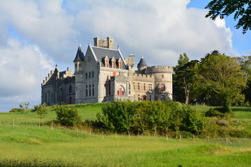 Fototapeta na wymiar Château d'Abbadia Hendaye France