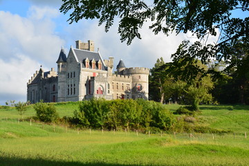 Fototapeta na wymiar Château d'Abbadia Hendaye France