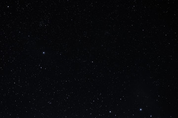 Starry sky summer night