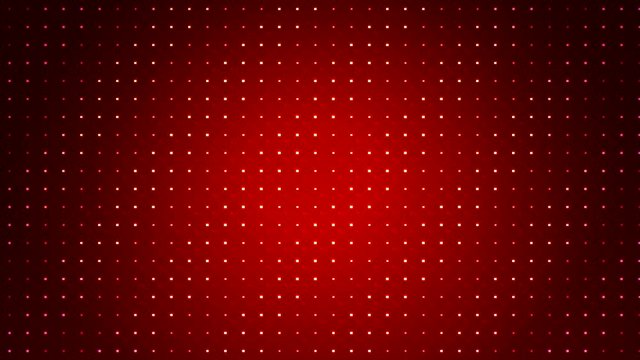 4K Abstract Dot light motion with red background