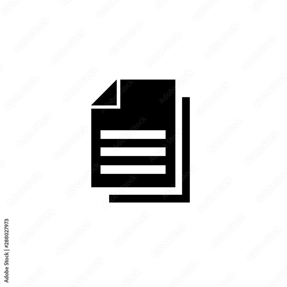 Sticker Copy document paper icon