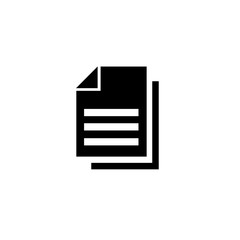 Copy document paper icon