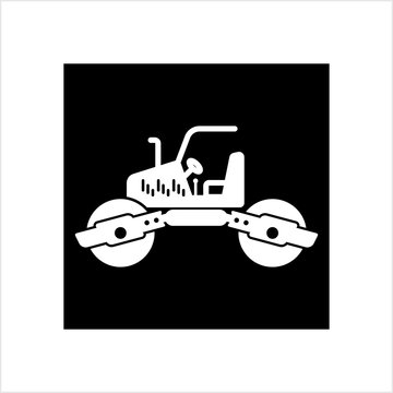 recommend clip art: Road Roller Icon, Construction Vehicle Icon