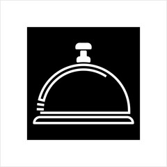 Hotel Bell Icon, Reception Bell